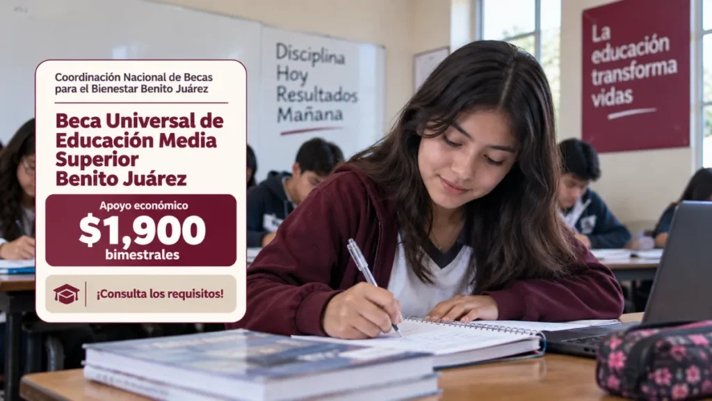 Beca Benito Juárez para educación media superior