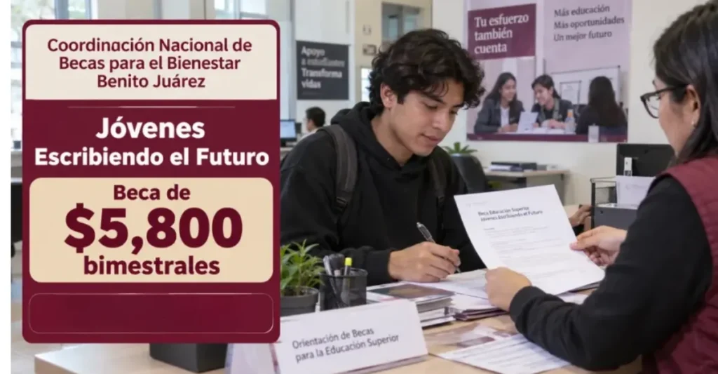 Jovenes escribiendo el futuro